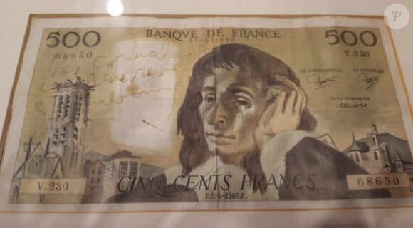 Un billet ayant appartenu à Serge Gainsbourg mis en vente par Drouot