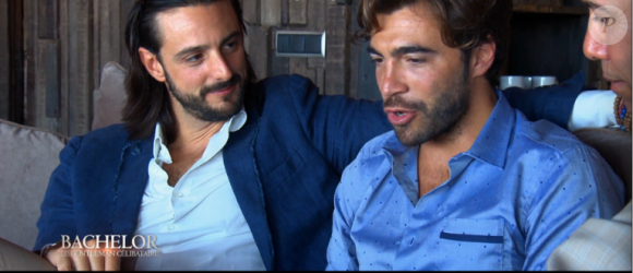 Marco reçoit la visite de ses meilleurs amis Stefano et Aldo dans Bachelor, sur NT1, lundi 21 mars 2016