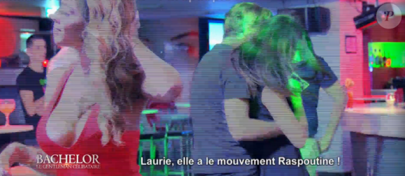 Marco passe sa soirée collé-serré à Laurie dans Bachelor, sur NT1, lundi 21 mars 2016
