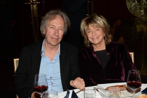 Pascal Bruckner, Danièle Thompson - Soirée de gala des "Sauveteurs sans frontières" à l'hôtel le collectionneur à Paris le 21 mars 2016. © Rachid Bellak/Bestimage