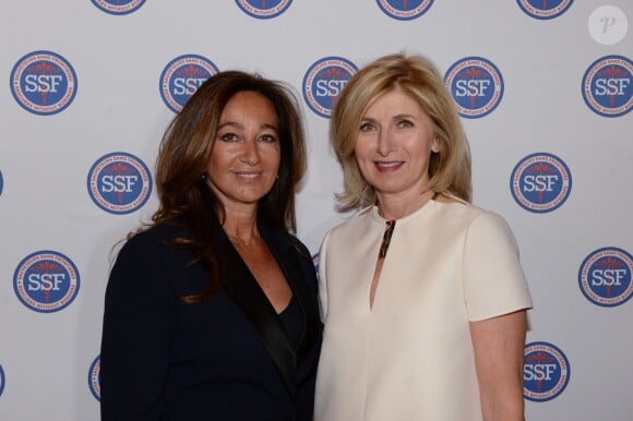 Katia Toledano, Catherine Madar - Soirée de gala des "Sauveteurs sans frontières" à l'hôtel le collectionneur à Paris le 21 mars 2016. © Rachid Bellak/Bestimage