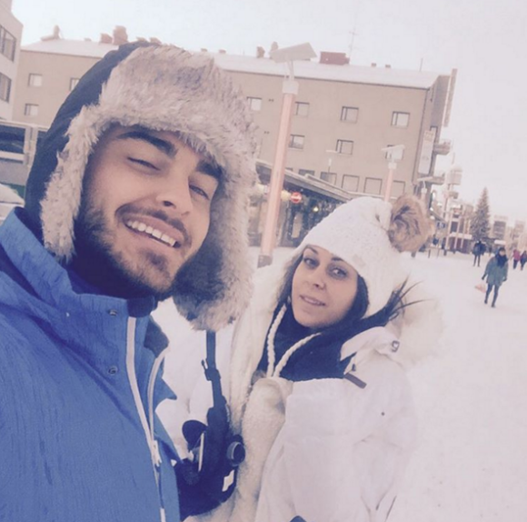 Shanna et Thibault partagent des photos de leur voyage en Laponie.