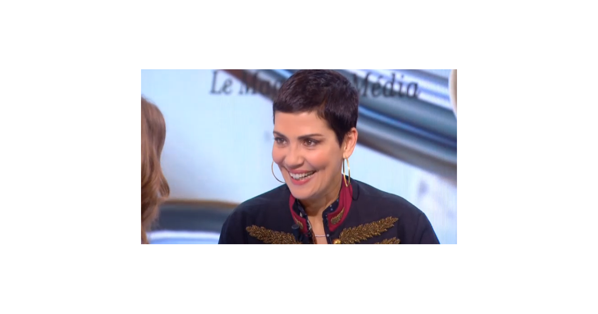 Cristina Cordula dans Le Tube sur Canal+, samedi 6 février 2016. Purepeople