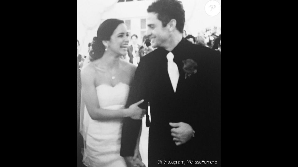 Melissa Fumero a publié une photo souvenir du jour de son mariage avec