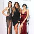 Khloé Kardashian, Kendall et Kylie Jenner - Soirée "American Music Awards" à Los Angeles le 23 novembre 2014.