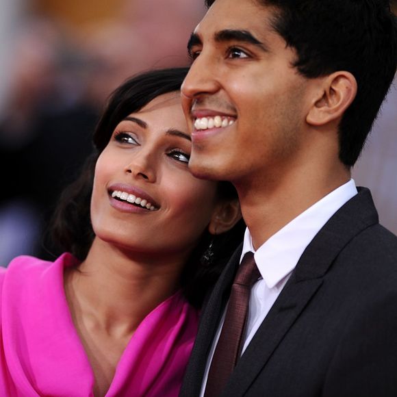 Freida Pinto et Dev Patel à Los Angeles en janvier 2013.