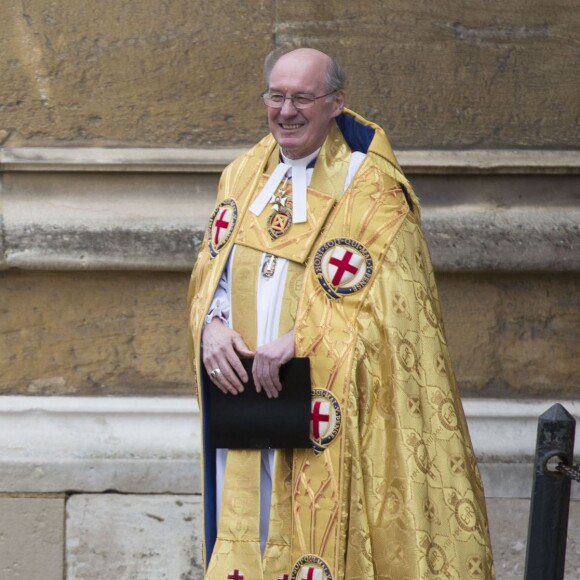 La reine Elizabeth II à la chapelle St George le 27 mars 2016 au château de Windsor pour la messe de Pâques.