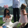 Kylie Jenner fête Pâques en famille. Photo publiée sur sa page Instagram, le 27 mars 2016.