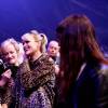 Exclusif : Laeticia Hallyday avec les fans lors du concert du 26 mars 2016 à Bruxelles, un hommage bouleversant