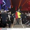 Exclusif : Johnny Hallyday pendant son concert du 26 mars 2016 à Bruxelles, un hommage bouleversant