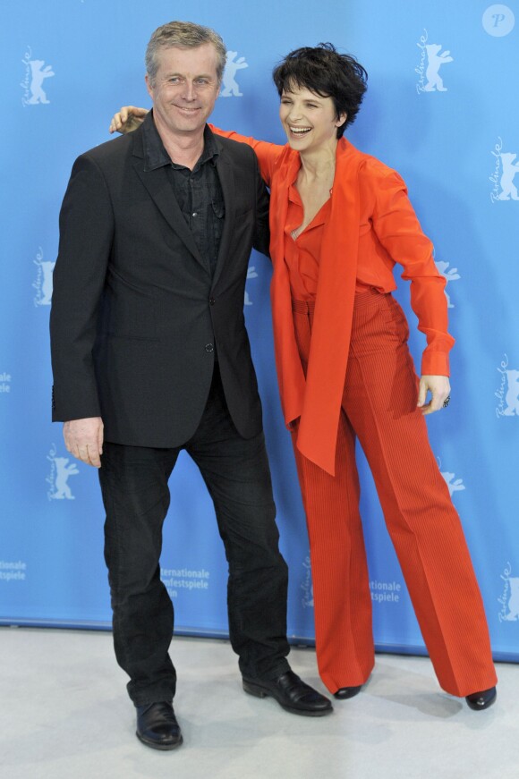 Bruno Dumont, Juliette Binoche - Photocall du film "Camille Claudel" au 63e Festival du film de Berlin le 12 février 2013