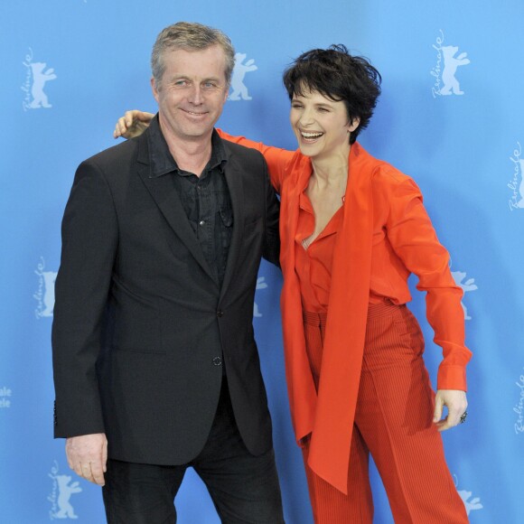 Bruno Dumont, Juliette Binoche - Photocall du film "Camille Claudel" au 63e Festival du film de Berlin le 12 février 2013