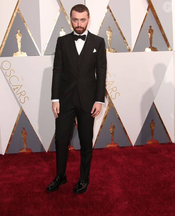 Sam Smith à la 88e cérémonie des Oscars à Los Angeles le 28 février 2016.