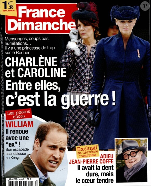 Le magazine France Dimanche du 1er avril 2016