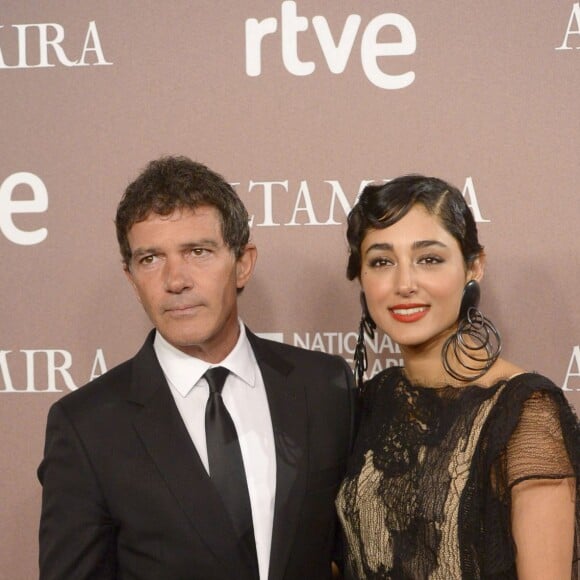 Antonio Banderas et Golshifteh Farahani - Première du film "Altamira" à Madrid le 31 mars 2016.