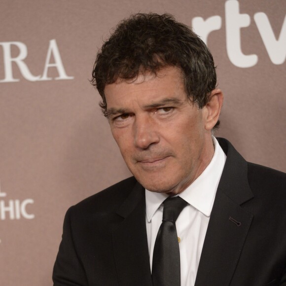 Antonio Banderas - Première du film "Altamira" à Madrid le 31 mars 2016.