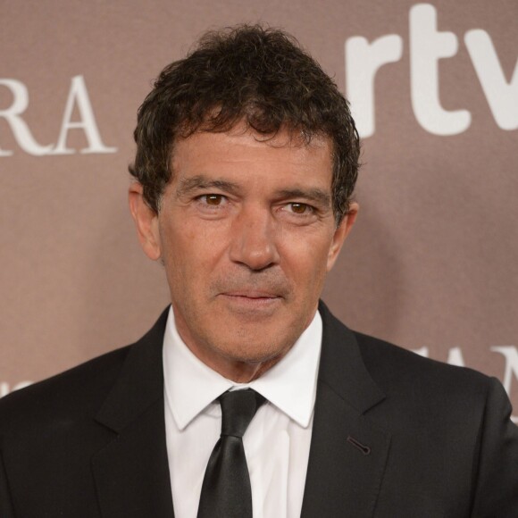 Antonio Banderas - Première du film "Altamira" à Madrid le 31 mars 2016.