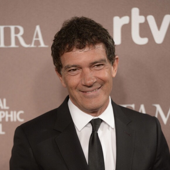 Antonio Banderas - Première du film "Altamira" à Madrid le 31 mars 2016.