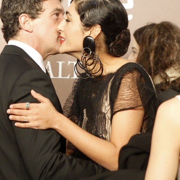 Antonio Banderas et Golshifteh Farahani - Première du film "Altamira" à Madrid le 31 mars 2016.