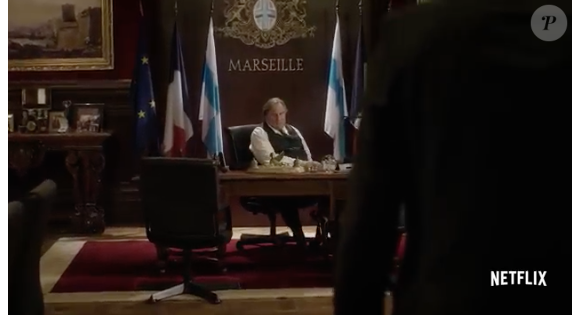 Gérard Depardieu et Benoît Magimel dans la bande annonce de Marseille, le 31 mars 2016. Ici l'acteur Gérard Depardieu.