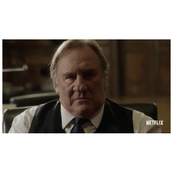 Gérard Depardieu et Benoît Magimel dans la bande annonce de Marseille, le 31 mars 2016. Ici Gérard Depardieu.