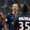 Zlatan Ibrahimovic - Match de football PSG - Nice au Parc des Princes à Paris le 2 avril 2016. © Cyril Moreau/Bestimage