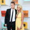 Anderson East et Miranda Lambert à la 51e cérémonie annuelle des Academy Country Music Awards à l'hôtel MGM de Las Vegas le 3 Avril 2016.