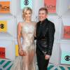 Todd Chrisley et sa femme Julie Chrisley à la 51e cérémonie annuelle des Academy Country Music Awards à l'hôtel MGM de Las Vegas le 3 Avril 2016.