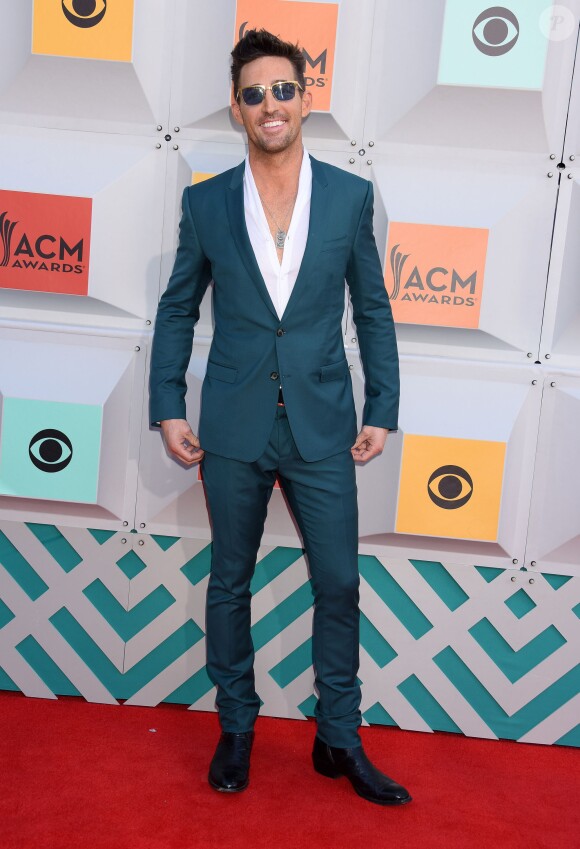 Jake Owen à la 51e cérémonie annuelle des Academy Country Music Awards à l'hôtel MGM de Las Vegas le 3 Avril 2016.