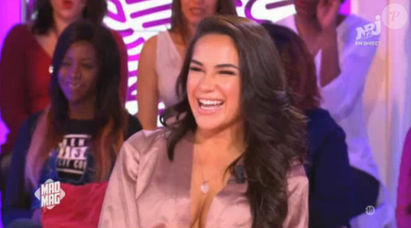 Milla Jasmine revient sur sa soirée avec Chris Brown, Ayem et Nabilla, dans le Mad Mag sur NRJ12, le 4/04/16