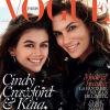 Kaia Gerber et Cindy Crawford en couverture du magazine Vogue Paris