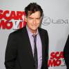 Charlie Sheen à la Premiere de 'Scary Movie 5' a Hollywood le 11 avril 2013