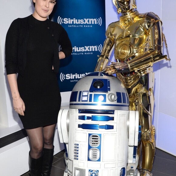 Rumer Willis se rend à l'émission Sandyland diffusée sur la Radio Andy, SirusXM, à New York le 4 avril 2016