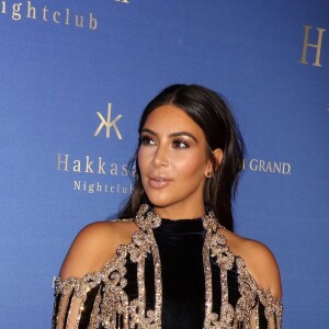 Kim Kardashian lors du 3ème anniversaire du Hakasan nightclub à l'hôtel MGM de Las Vegas le 9 Avril 2016.  Kim Kardashian hosts the 3rd Anniversary party for Hakasan nightclub at the MGM Grand Hotel in Las Vegas on April 9, 2016.09/04/2016 - Las Vegas