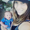 Jessica Biel et son fils Silas Randall. Photo publiée sur Instagram au mois de mai 2015.