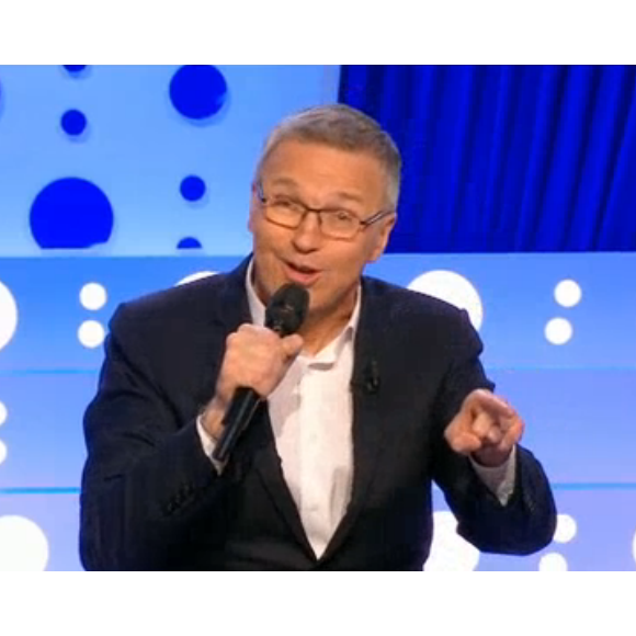 Laurent Ruquier, dans On n'est pas couché sur France 2, le samedi 9 avril 2016.