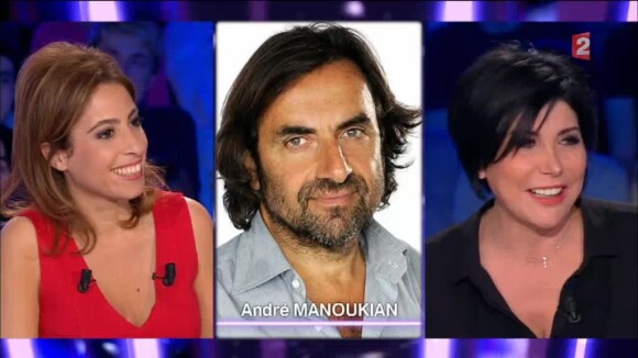 Liane Foly évoque sa relation avec André Manoukian, dans On n'est pas couché sur France 2, le samedi 9 avril 2016.