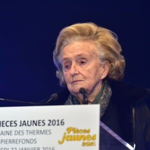 Bernadette Chirac à la 27ème édition de l'opération Pièces Jaunes au Domaine Des Thermes à Pierrefonds le 22 janvier 2016
