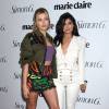 Hailey Baldwin et Kylie Jenner assistent à la soirée des "Fresh Faces" du magazine Marie Claire au Sunset Tower Hotel. Los Angeles, le 11 avril 2016.