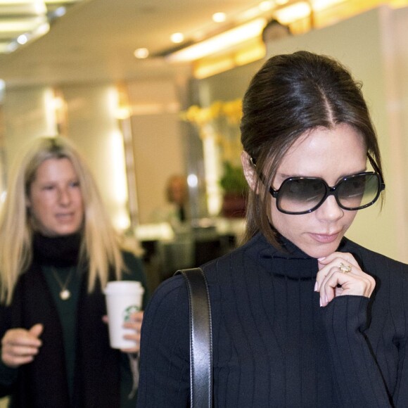 Victoria Beckham inaugure une nouvelle boutique à Hong Kong le 17 Mars 2016.