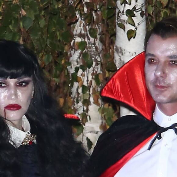 Gavin Rossdale, Gwen Stefani - Soirée Halloween chez Kate Hudson à Brentwood. Le 30 octobre 2014
