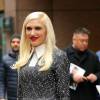 Gwen Stefani quitte l'émission "Good Morning America" à New York le 1er avril 2016