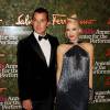 Gwen Stefani, Gavin Rossdale sur le Tapis rouge de la soiree Salvatore Ferragamo a Los Angeles le 17 octobre 2013
