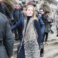 Natalia Vodianova arrive au défilé de mode prêt-à-porter "Stella McCartney", collection automne-hiver 2016/2017, au palais Garnier à Paris. Le 7 mars 2016 © CVS - Veeren / Bestimage