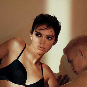 Kendall Jenner pose pour la nouvelle campagne Calvin Klein en février 2016