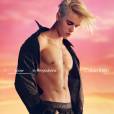 Justin Bieber pose pour la nouvelle campagne de Calvin Klein. Le 28 janvier 2016