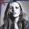 Kate Moss pose pour Calvin Klein en 2006