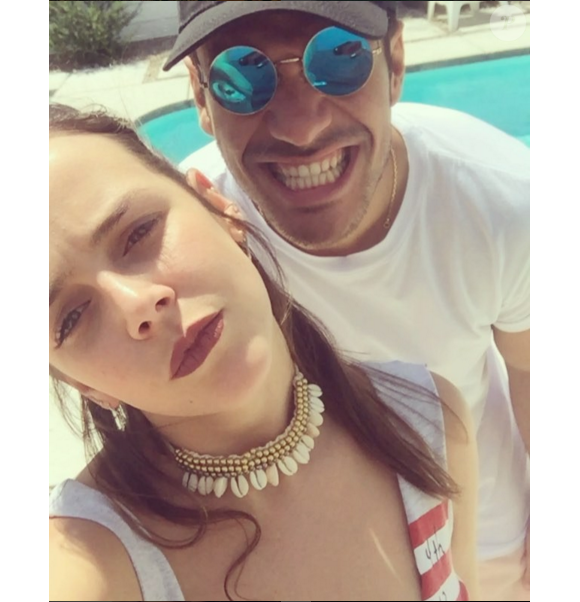 Pauline Ducruet et Maxime Giaccardi prêts à attaquer le Festival de Coachella, du 15 au 17 avril 2016. Instagram Pauline Ducruet.