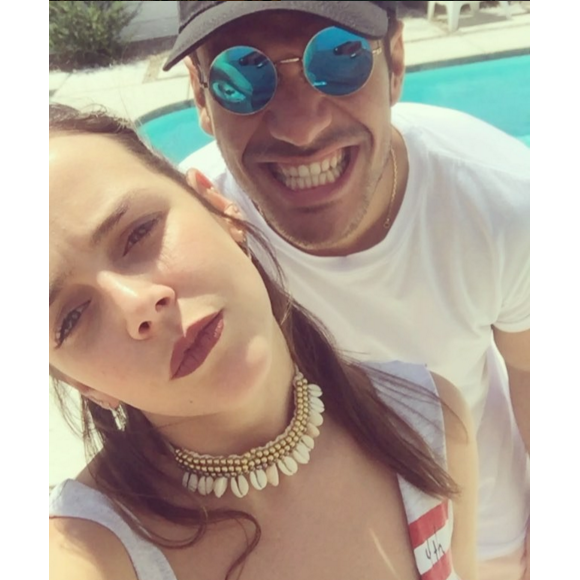 Pauline Ducruet et Maxime Giaccardi prêts à attaquer le Festival de Coachella, du 15 au 17 avril 2016. Instagram Pauline Ducruet.