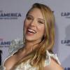 Scarlett Johansson enceinte - Première du film "Captain America" à Hollywood, le 13 mars 2014.
